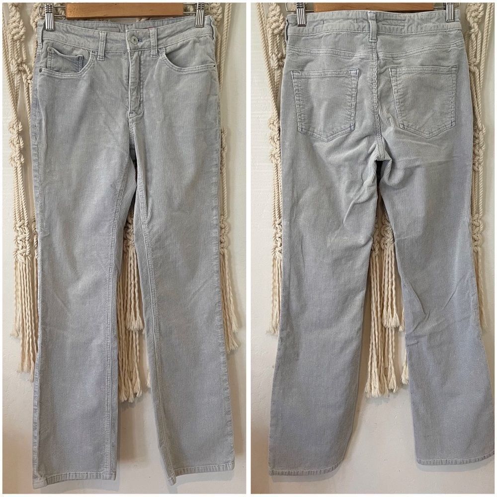Pilcro Anthro Soft Corduroy Pant Women 25 Tall Light Blue Capsule Wardrobe